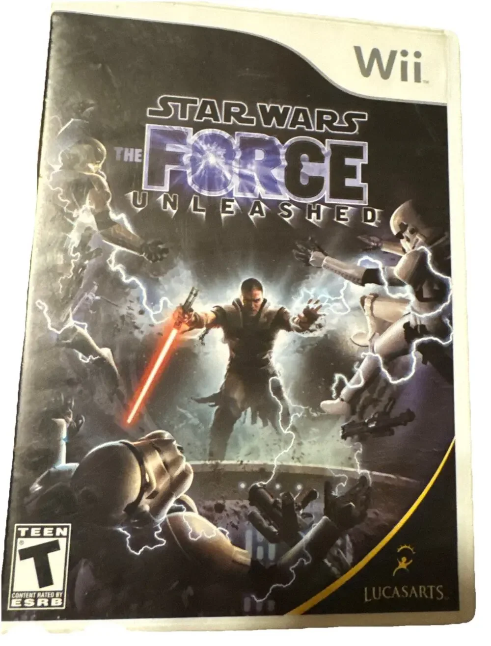Star Wars The Force Unleashed (Nintendo Wii) Complete in Box CIB - Tested